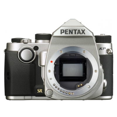Зеркальный фотоаппарат PENTAX KP body (3 рукоятки в комплекте) silver