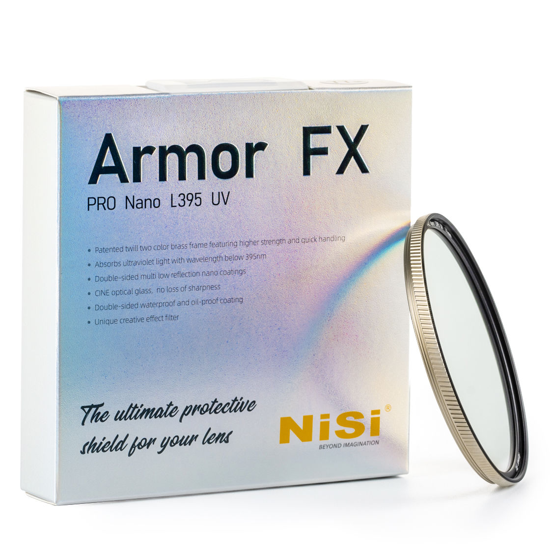 Светофильтр Nisi Armor FX PRO Nano L395 UV 43mm ультрафиолетовый