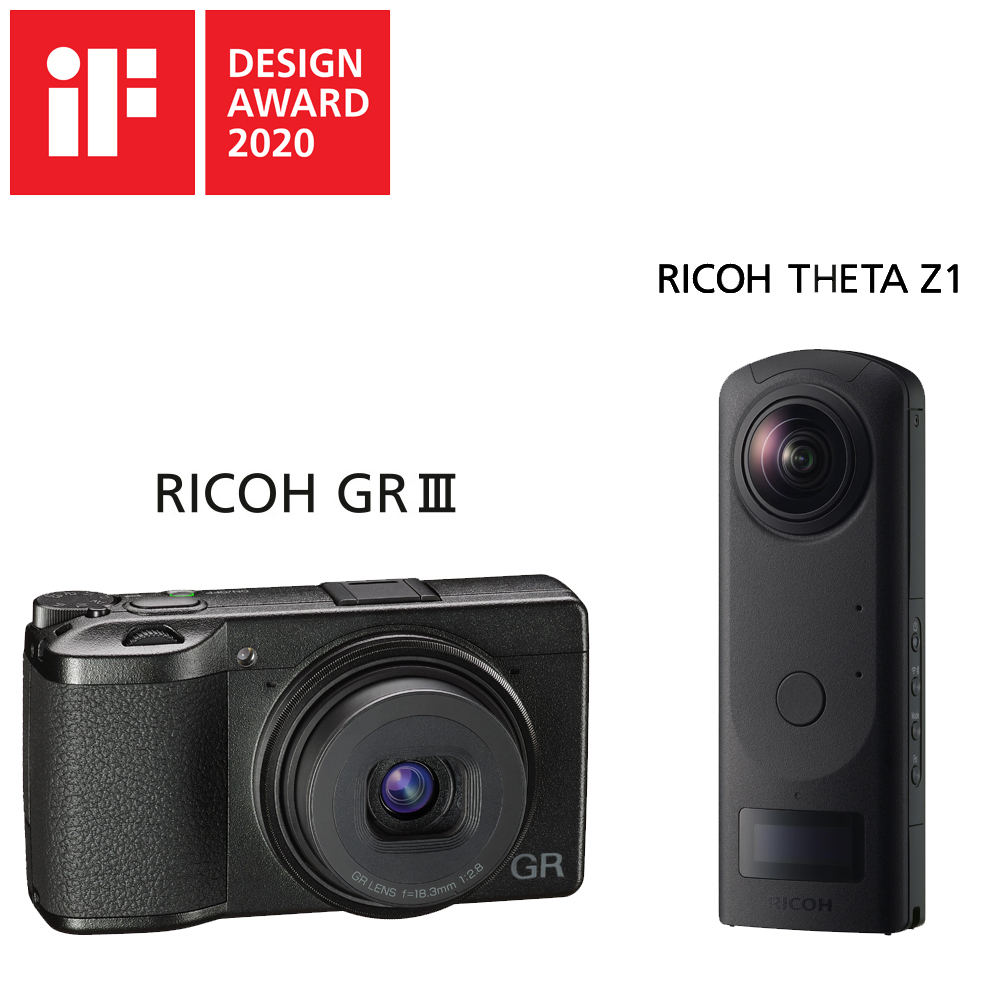 RICOH GR3 и THETA Z1 отмечены призами iF DESIGN AWARDS в категории "Продукт"