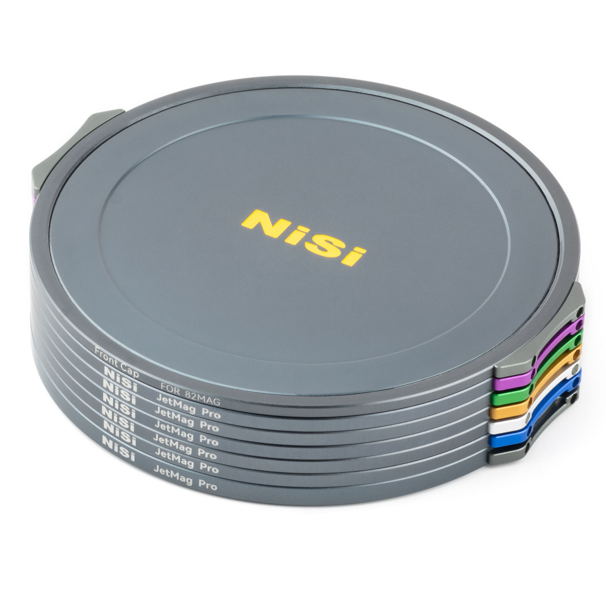 Набор светофильтров NiSi JetMag Pro Filmmaker Kit 82MAG (FS ND 2 Stop, FS ND 3 Stop, FS ND 4 Stop, Black Mist 1/8, адаптеры 67mm/72mm/77mm/82mm, крышки, чехол)
