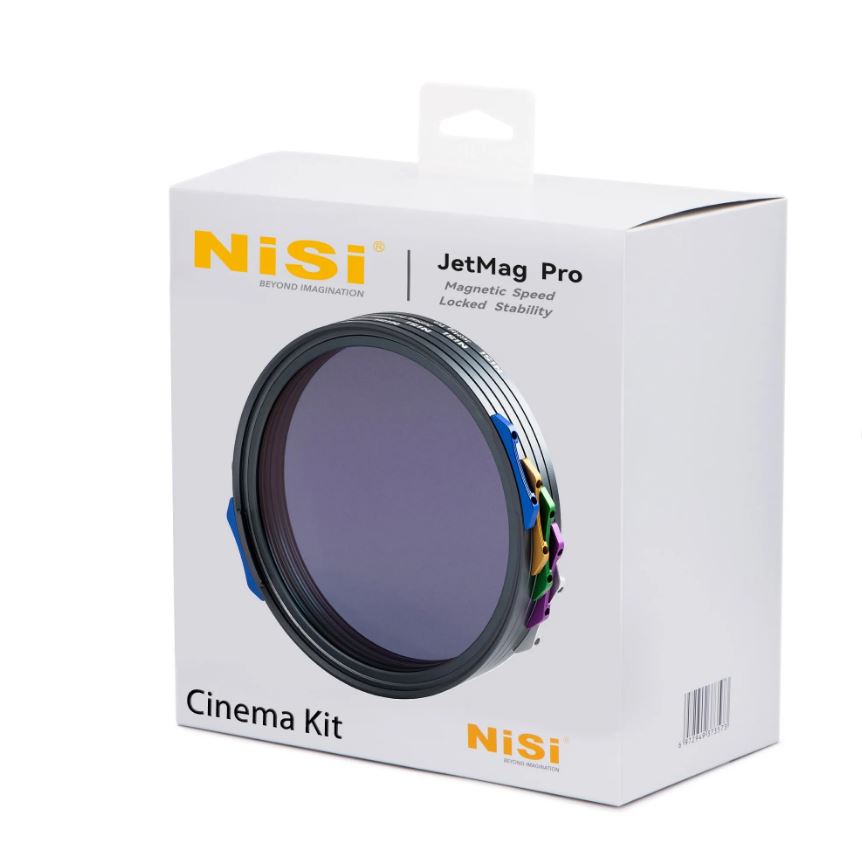 Набор светофильтров NiSi JetMag Pro Cinema Kit 82MAG (FS ND 2Stop, FS ND 3Stop, FS ND 4Stop, FS ND 6Stop, TC CPL, Black Mist 1/8, адаптеры 67/72/77/82mm,крышки)