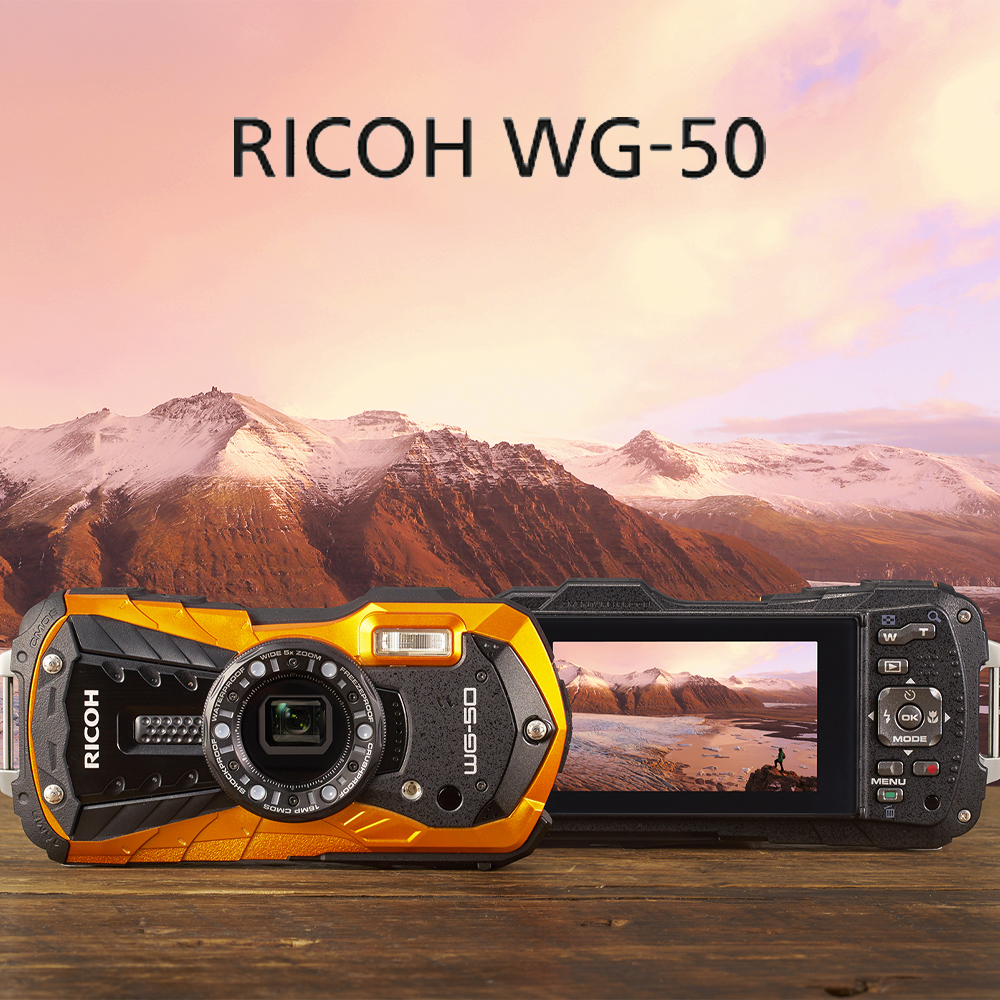 Старт продаж нового «внедорожника» Ricoh WG-50: поехали!