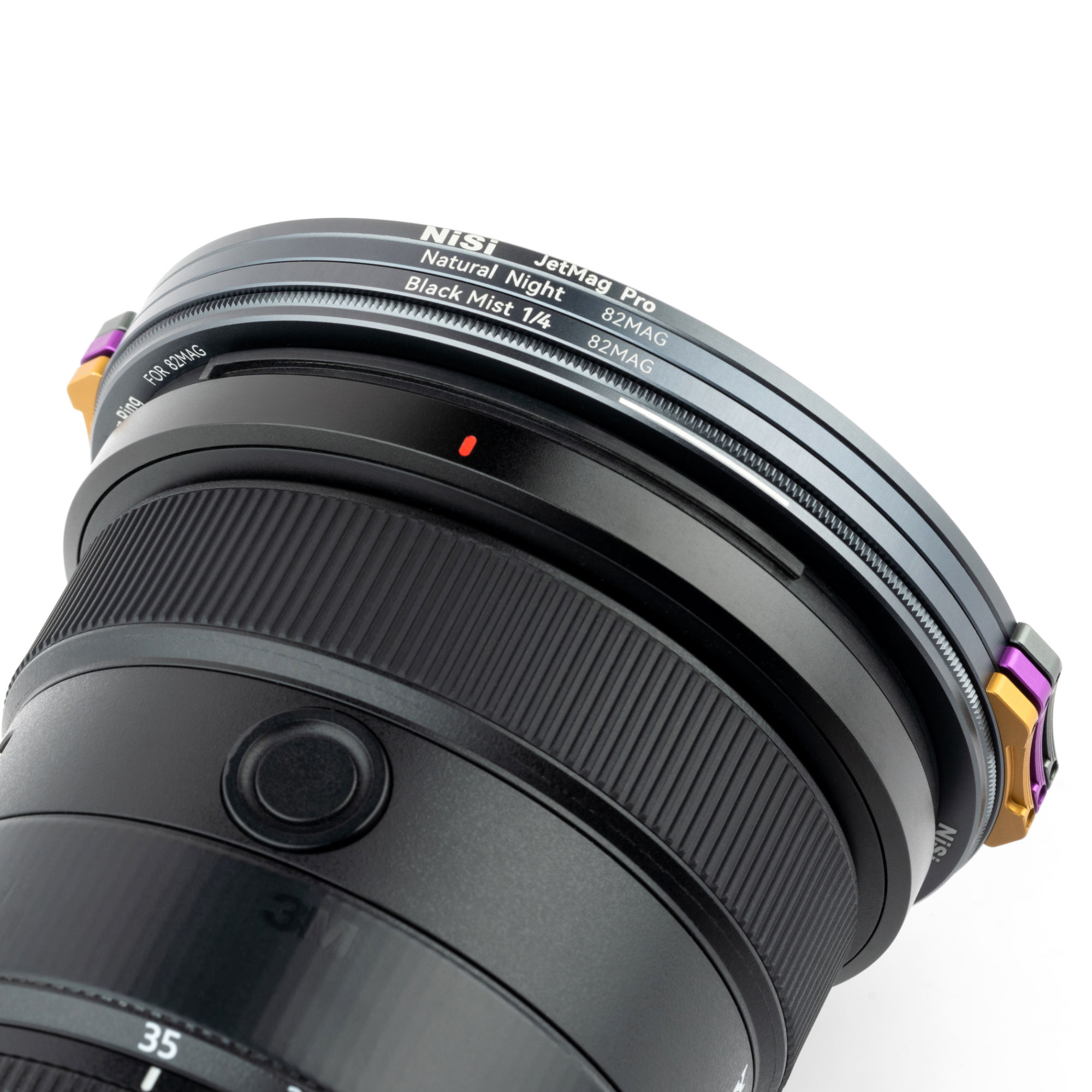 Набор светофильтров NiSi JetMag Pro Filmmaker Kit 82MAG (FS ND 2 Stop, FS ND 3 Stop, FS ND 4 Stop, Black Mist 1/8, адаптеры 67mm/72mm/77mm/82mm, крышки, чехол)