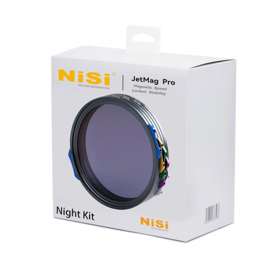 Набор светофильтров NiSi JetMag Pro Night Kit 82MAG (Natural Night, Cross Screen 4x, адаптеры 67mm/72mm/77mm/82mm, крышки, чехол)