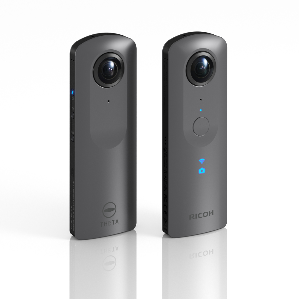 VR-камера класса high-end RICOH THETA V - всё, что вы ждали от панорамной камеры 360°!